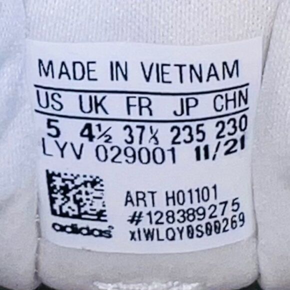 Adidas Nizza J 'Out Of This World - White' H01101 Youth 5 Women's 6 - Picture 10 of 11